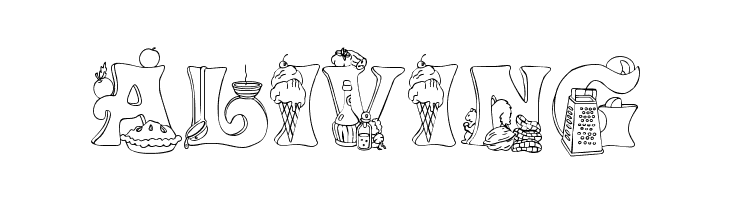 Kitchen Kapers I  Free Fonts Download