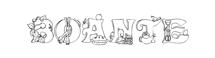 Kitchen Kapers I  Free Fonts Download