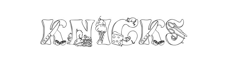 Kitchen Kapers I  Free Fonts Download