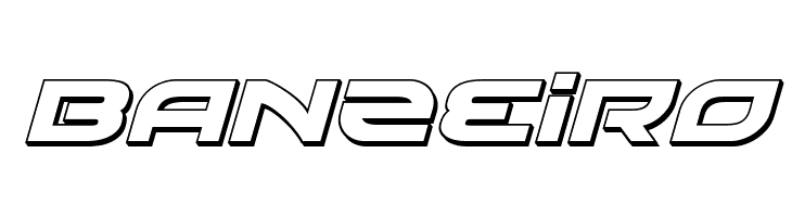 Battlefield 3D Italic  Free Fonts Download