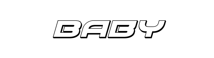 Battlefield 3D Italic  Free Fonts Download