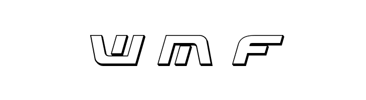 Battlefield 3D Italic  Free Fonts Download