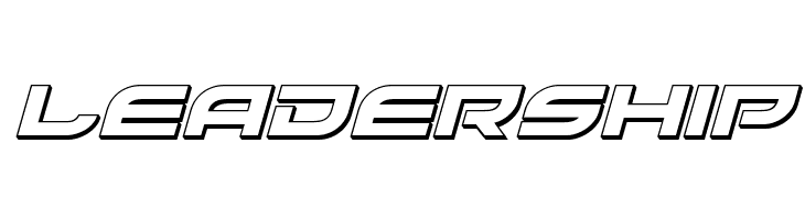 Battlefield 3D Italic  Free Fonts Download