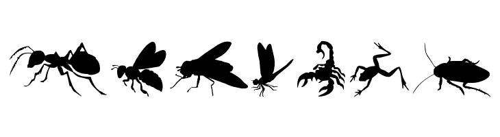 Creepy Crawlies  Free Fonts Download