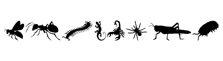 Creepy Crawlies  Free Fonts Download