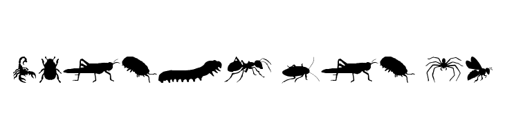 Creepy Crawlies  Free Fonts Download