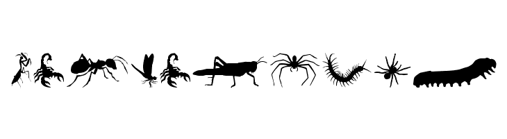 Creepy Crawlies  Free Fonts Download
