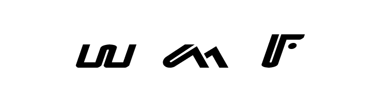 Xephyr Expanded Italic  Free Fonts Download