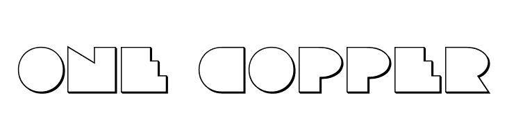 Disco Deck Outline  Free Fonts Download