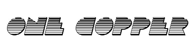 Disco Deck Chrome Italic  Free Fonts Download