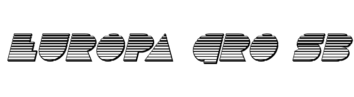 Disco Deck Chrome Italic  Free Fonts Download