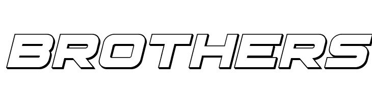 Pilot Command 3D Italic  Free Fonts Download