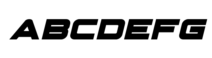 Pilot Command Spaced Italic  Free Fonts Download