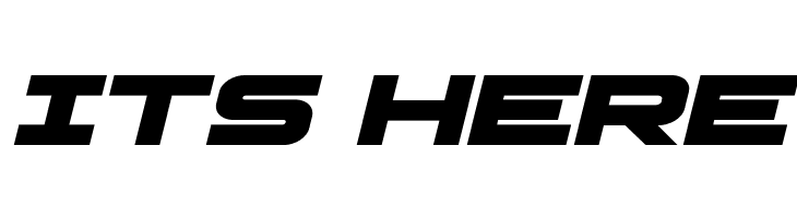 Pilot Command Expanded Italic  Free Fonts Download