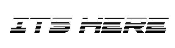 Pilot Command Gradient Italic  Free Fonts Download