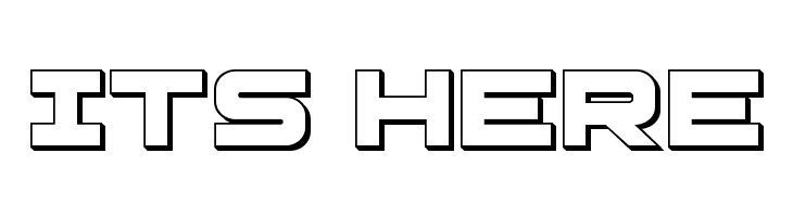 Pilot Command 3D  Free Fonts Download