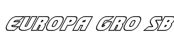 Shining Herald Outline Italic  Free Fonts Download