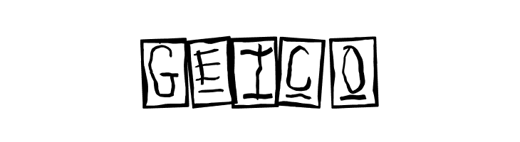 Human Brown Eye  Free Fonts Download