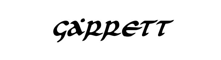 First Order Italic  Free Fonts Download