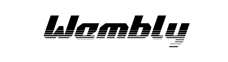 Commonwealth Halftone Italic  Free Fonts Download