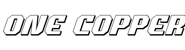 Commonwealth 3D Italic  Free Fonts Download