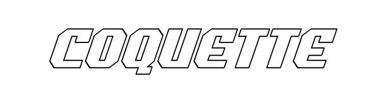 Commonwealth Outline Italic  Free Fonts Download