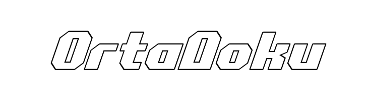 Commonwealth Outline Italic  Free Fonts Download