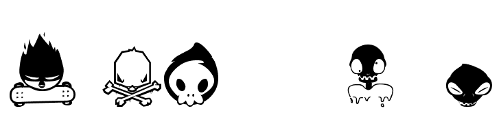 Skate Or Die  Free Fonts Download