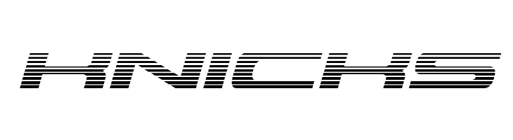 Classic Cobra Gradient Italic  Free Fonts Download