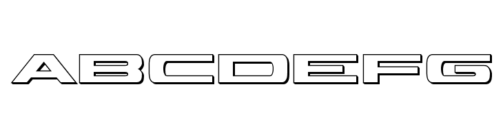 Classic Cobra 3D  Free Fonts Download