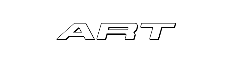 Classic Cobra 3D Italic  Free Fonts Download