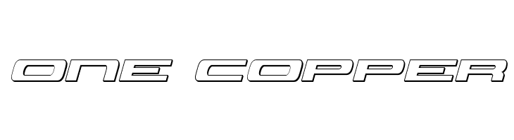 Classic Cobra 3D Italic  Free Fonts Download