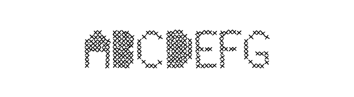 Mesh Stitch  Free Fonts Download
