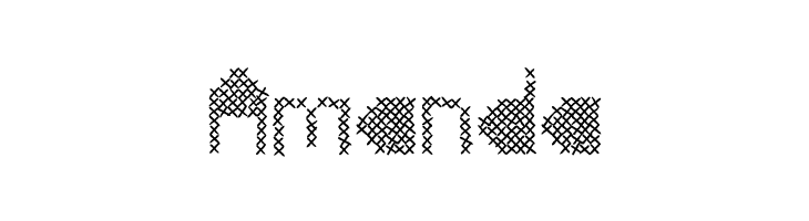 Mesh Stitch  Free Fonts Download