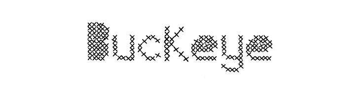 Mesh Stitch  Free Fonts Download