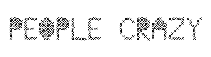 Mesh Stitch  Free Fonts Download