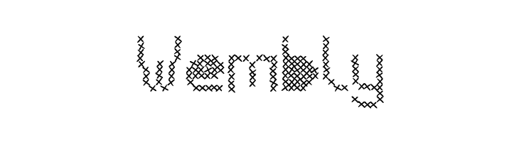 Mesh Stitch  Free Fonts Download