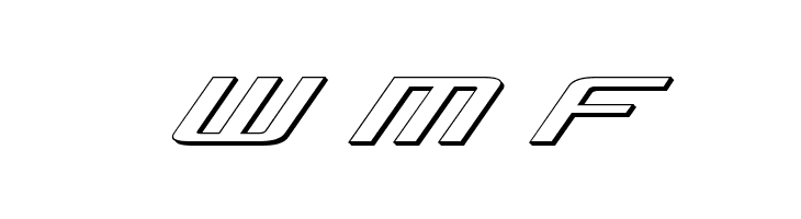 Concielian 3D Italic  Free Fonts Download