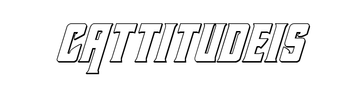 Kondor 3D Italic  Free Fonts Download