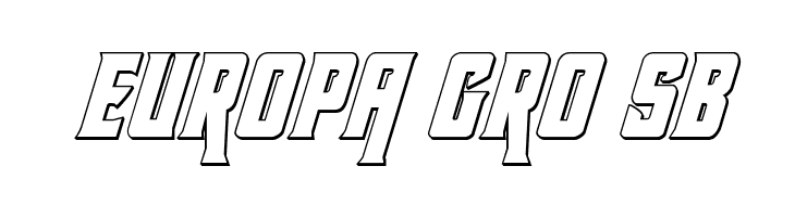 Kondor 3D Italic  Free Fonts Download