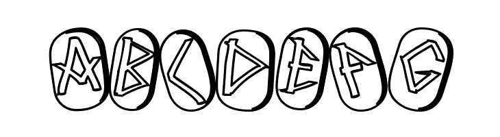 Runez of Omega Two  Free Fonts Download