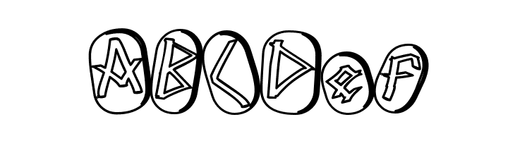 Runez of Omega Two  Free Fonts Download