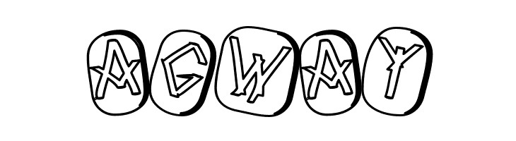 Runez of Omega Two  Free Fonts Download