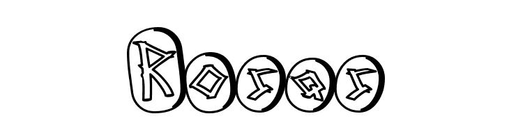 Runez of Omega Two  Free Fonts Download