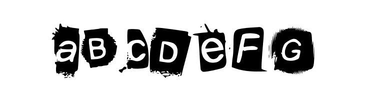 KrooKed  Free Fonts Download