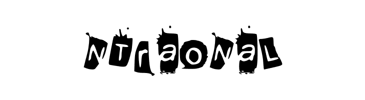 KrooKed  Free Fonts Download