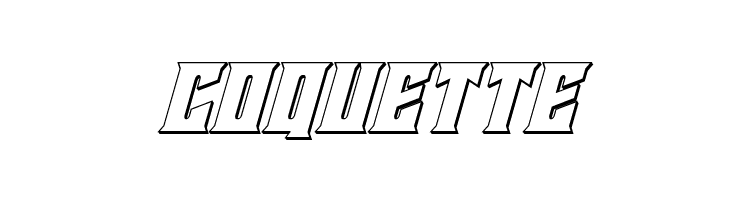 Daemonicus 3D Italic  Free Fonts Download