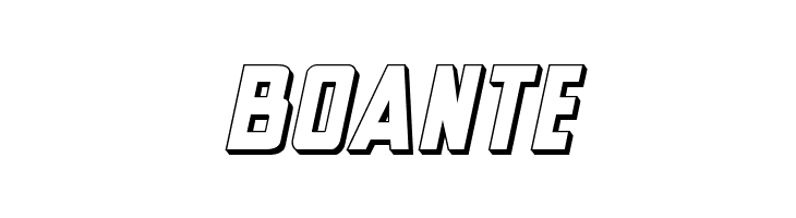 New Comic Title 3D Italic  Free Fonts Download