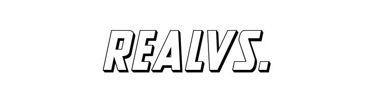 New Comic Title 3D Italic  Free Fonts Download