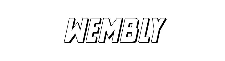 New Comic Title 3D Italic  Free Fonts Download